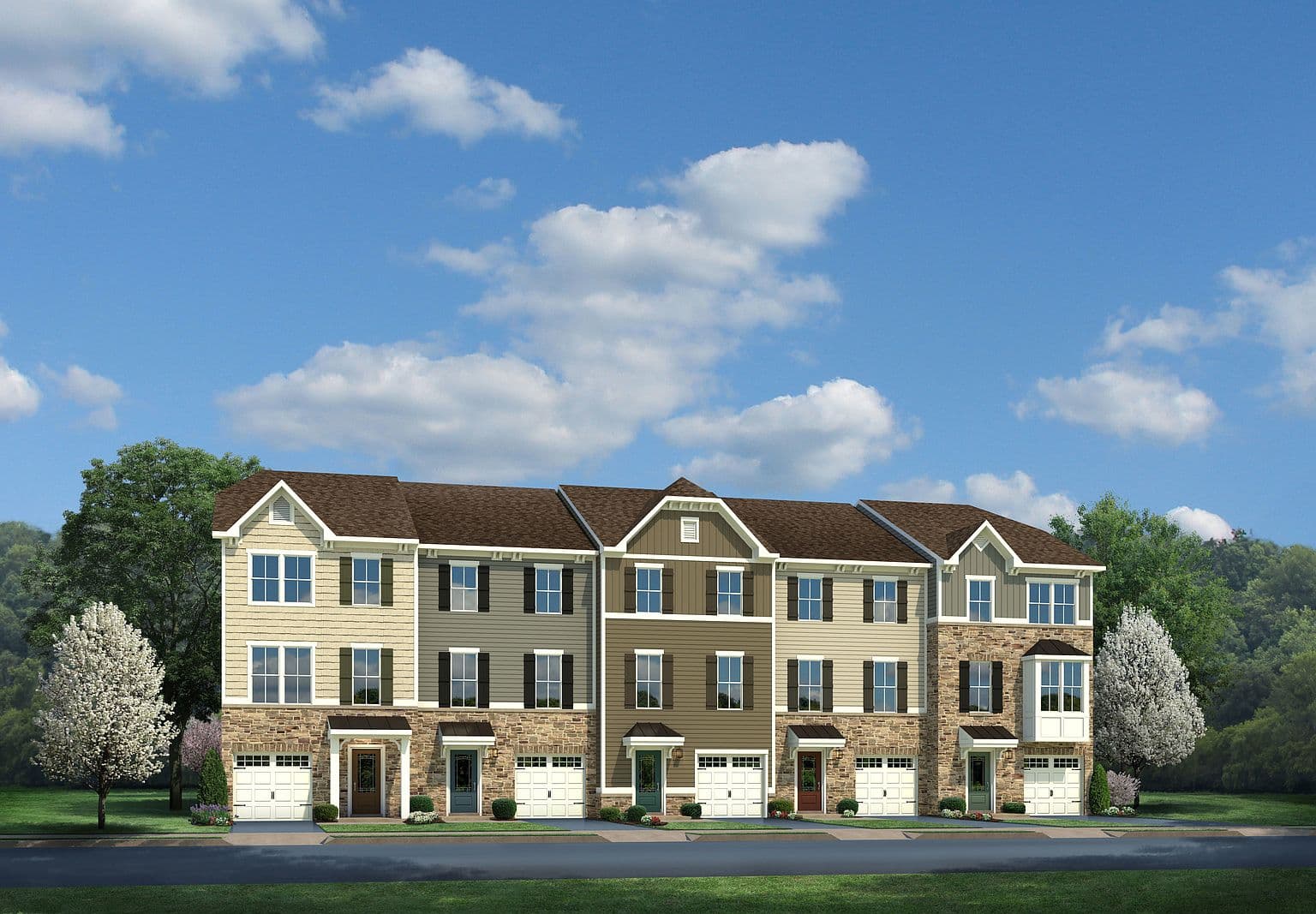 Home built by Oak & Vine at 111 ROUNDSTONE RUN